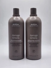 Aveda Damage Remedy Shampoo  & Conditioner Jumbo 1 Liter 33.8oz Each New