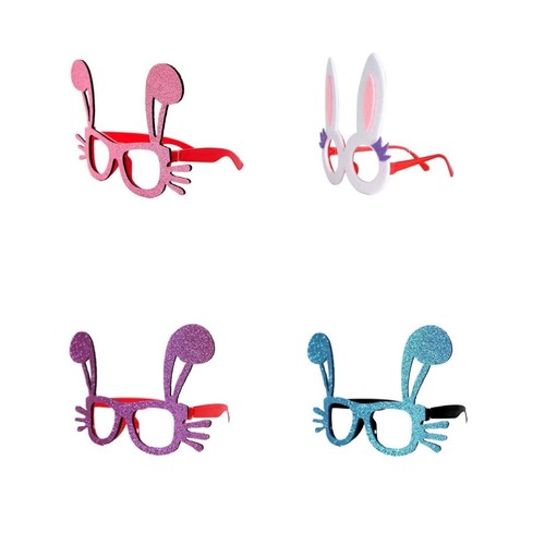 Decorative Bunny Ears Glasses for Fun Easter For Parties and Festive Photos - Picture 6 of 16