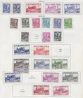25 Tunisia Stamps from Quality Old Antique Album 1940-1946