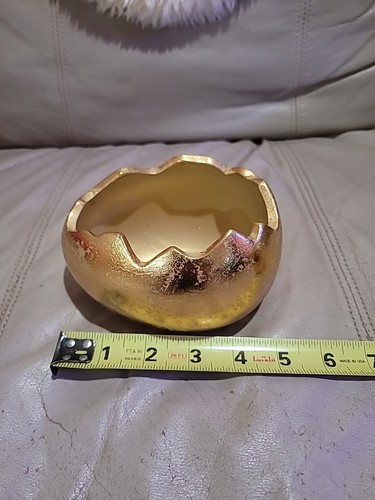 Messing Ei Ostern von Ashland - Dekoration Behälter 5 Zoll - Bild 5 von 7