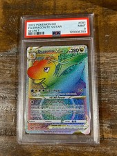 POKEMON 2022 GO DRAGONITE Full Art Vstar Secret Rare #081 PSA 9 Mint RARE 3