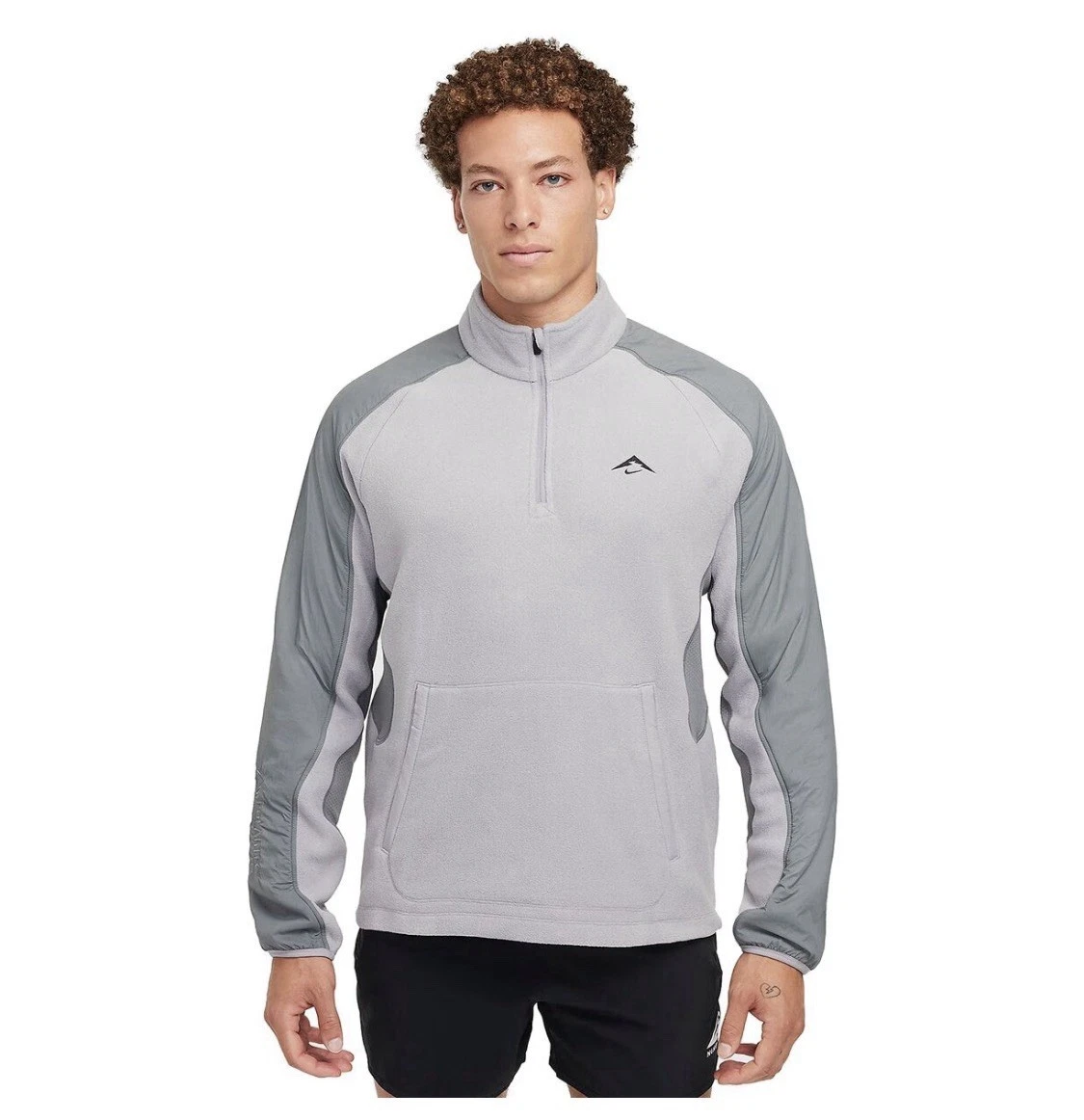 FV9962-078 | Nike Trail Polartec® Quarter Zip Fleece Shirt | Men’s Large | Run