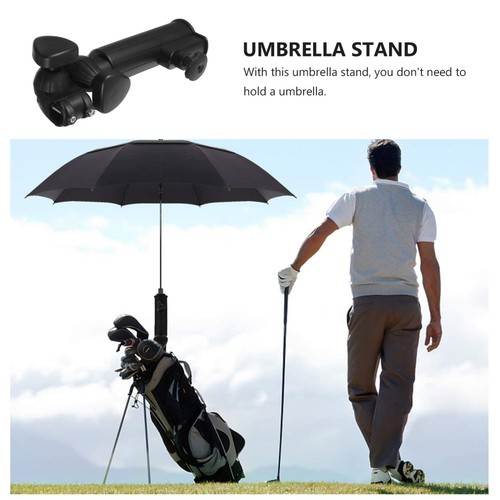 Umbrella Holder Adjustable Cart Trolley Bike Umbrella Stand Attachment - Picture 12 of 12