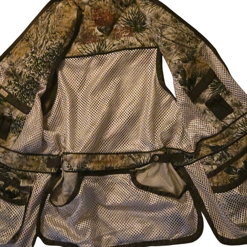 Game Guard Dove Hunting Vest M/L Orange Camo Reversible Hunting - Picture 5 of 11