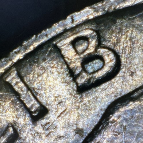 Rare - 1966 Washington Quarter with Die Crack On Eagles Chest Error - Foto 7 di 19