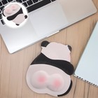  Mouse Pad with Wrist Rest Cute Computer Desk Mat Ergonomic Panda