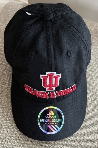 Indiana Hoosiers Adidas Track and Field Hat College NCAA Headwear Adjustable - Picture 2 of 5