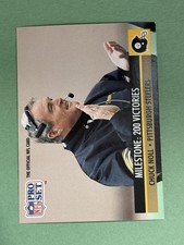 Chuck Noll 1991 Pro Set Pittsburgh Steelers #23 Z631