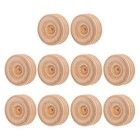  10 Pcs Holzräder Für Spielzeug Kleine Radspielzeug Spielzeugwagenräder