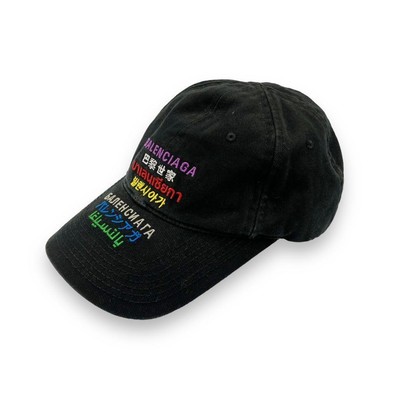 Casquette de baseball réglable unisexe logo boutiques Balenciaga occasion