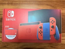 Nintendo Switch HAC-001-01 Limited Edition Mario Red & Blue Edition - 32GB