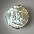 1955 Franklin Half Dollar BU FBL 50¢ Piece. Beautiful Coin. 🦅🪙🇺🇸