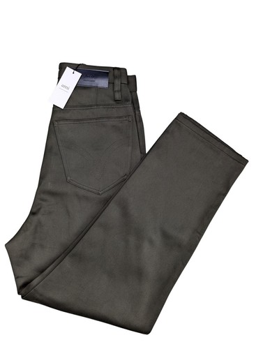 AMI Paris Mens Dark Green Khaki Low Crotch Jeans W27 NEW RRP 240 - Picture 12 of 23