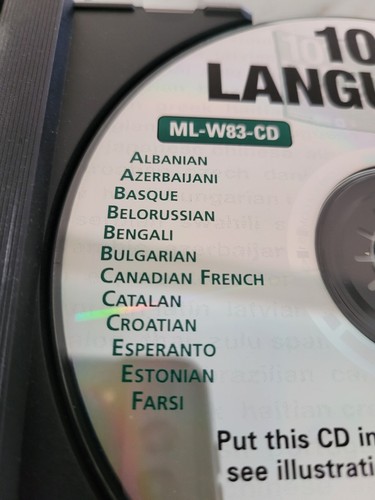 101 LANGUAGES OF THE WORLD WINDOWS / MACINTOSH CD-ROM - TRANSPARENT LANGUAGE A* - Picture 12 of 15