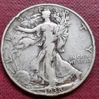 1938 D Walking Liberty Half Dollar 50c Circulated Details #98361