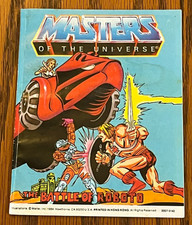 VINTAGE HE-MAN MASTERS OF THE UNIVERSE MINI COMIC BOOK - THE BATTLE OF ROBOTS