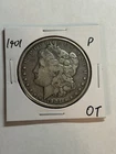 1901-P Morgan Silver Dollar $1 VF Better Date