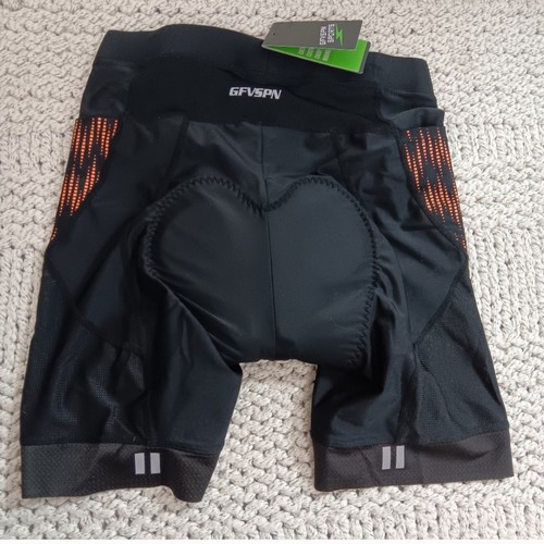 NWT GFVSPN Men's Anti-Slip Cycling Padded Bike Shorts Small - Picture 8 of 8