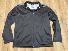 AND1 Sweatshirt, Men's Size Medium, Black Grey, Long Sleeve, Full Zip