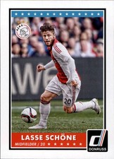2015 Donruss Soccer Trading Card #15 Lasse Schone 