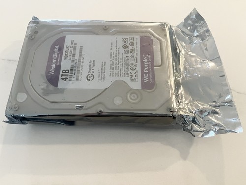 WD 4TB Purple Surveillance Hard Drive WD43PURZ 3.5” SATA 6Gb/s Sealed New HDD - Photo 5/5