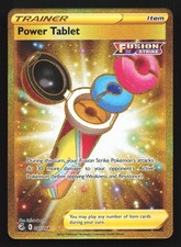 Pokemon Power Tablet 281/264 Fusion Strike Gold Secret Rare Holo