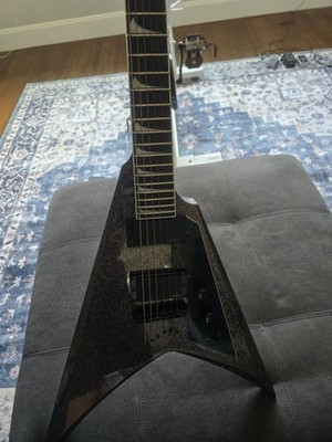 ESP LTD KH-V Kirk Hammett Signature Guitar – Black Sparkle