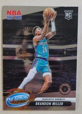 2023-24 Panini Nba Hoops Premium Stock - Attack the Rack Brandon Miller #10 (RC)