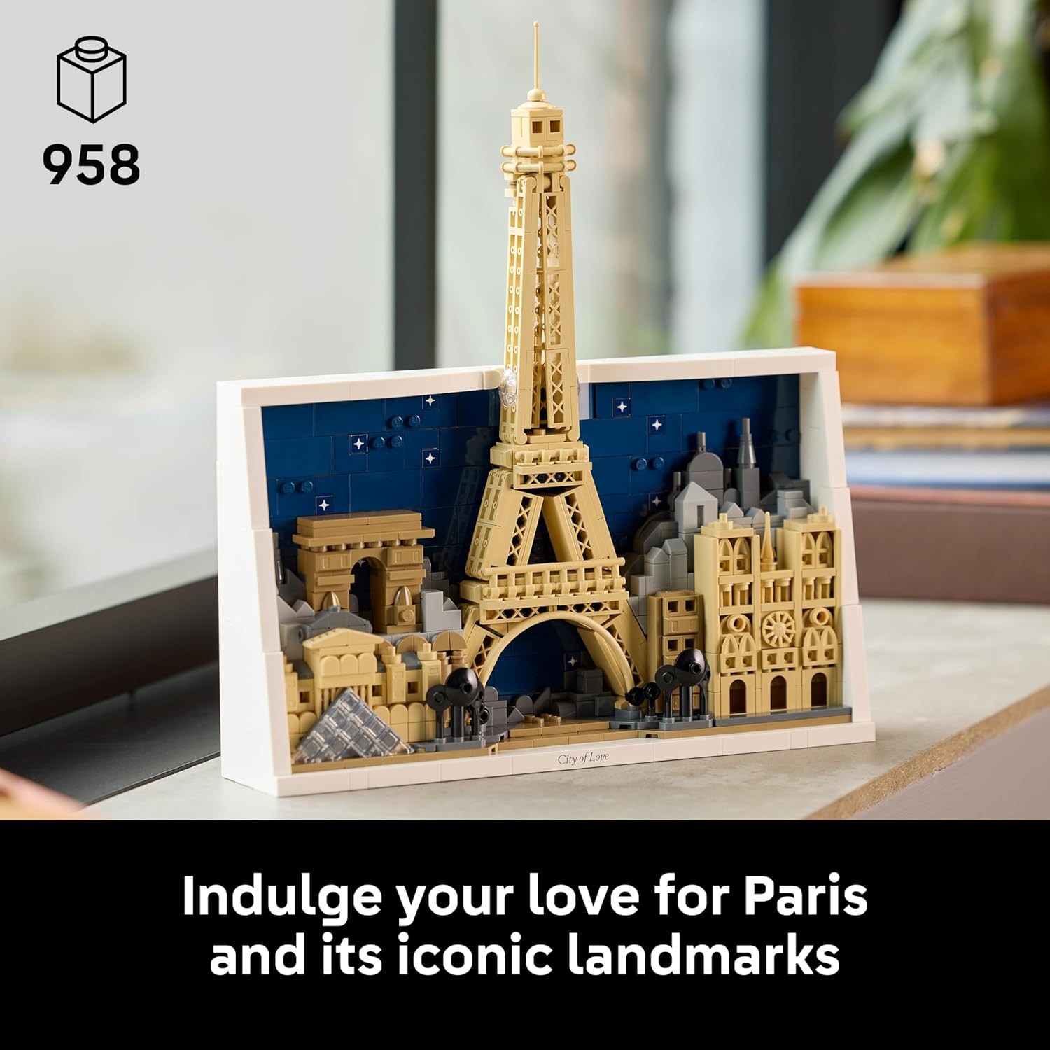 LEGO Architecture 21064 Paris - City of Love Ages 18+ 958 pcs Brand New Sealed 2