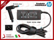 Netzteil für Notebook Original HP 250 G3 45W 19,5V 2,31A Speerspitze Blau