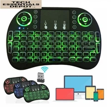 Mini i8 2.4GHz Wireless Keyboard Backlit Touchpad for Smart TV, PC, Android, Ras