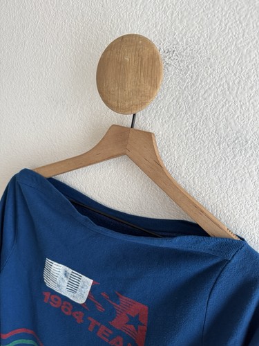 Vintage USA Olympics 1984 Boat Neck Sweatshirt (No tag) - Picture 3 of 8
