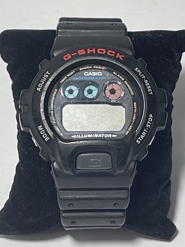 Casio Men's Watch G-Shock Quartz Black Digital Dial Resin Strap DW6900 - Picture 1 of 6
