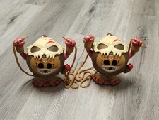 Disney Moana 2 AMC Exclusive Kakamora Drink Sipper Cup Bottle Coconut Lot Of 2