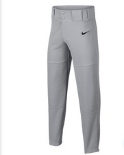 Nike Boys' Core Open Hem Baseball Pants. Grey. Size XL. 