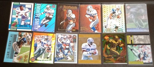 Emmitt Smith RC Lot.Quantum Motion,Refractor, Parallel,Inserts,Emerald,Hologram