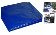  Multi-Purpose Economy Poly Blue 20x30 Feet Tarp
