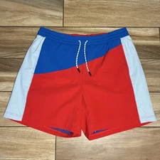 Chubbies Men's Board Shorts Swim Trunks Size Large Elastic Waist 5.5 Inseam