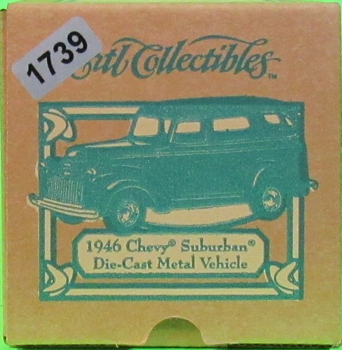 Vintage ERTL Collectibles 1946 Chevy Suburban Die-Cast Metal Suburban Coin Bank - Picture 4 of 4
