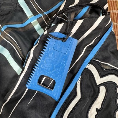 Fox Racing Co. Board Shorts With Bottle Opener Wax Comb Fin Key Sz