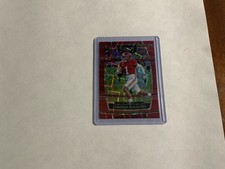 2022 PANINI SELECT FOOTBALL JAMESON WILLIAMS #52 RED LAZER PRIZM DETROIT LIONS