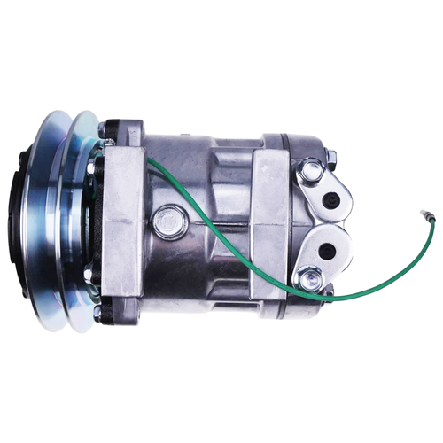 24V SD7H13 A/C Compressor YX91V00002F2 for Kobelco SK135SR SK200SR SK210LC-8 - Picture 5 of 7