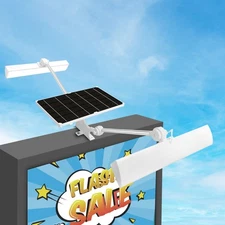 Solar Sign Lights Outdoor,420 LEDs Super Bright Solar Powered Sign Lights,Ip6...