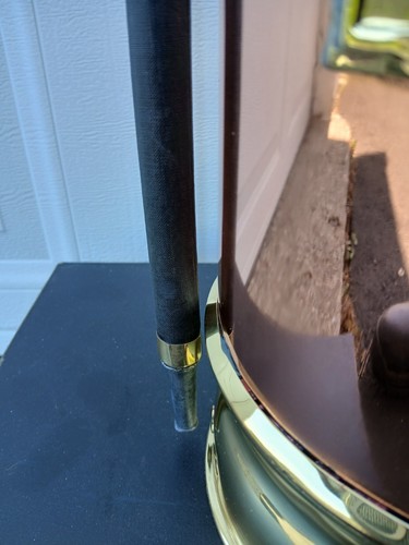 PACIFIC BADGER FIRE EXTINGUISHER COPPER BRASS RESTORED POLISHED ANTIQUE VINTAGE - Picture 7 of 19