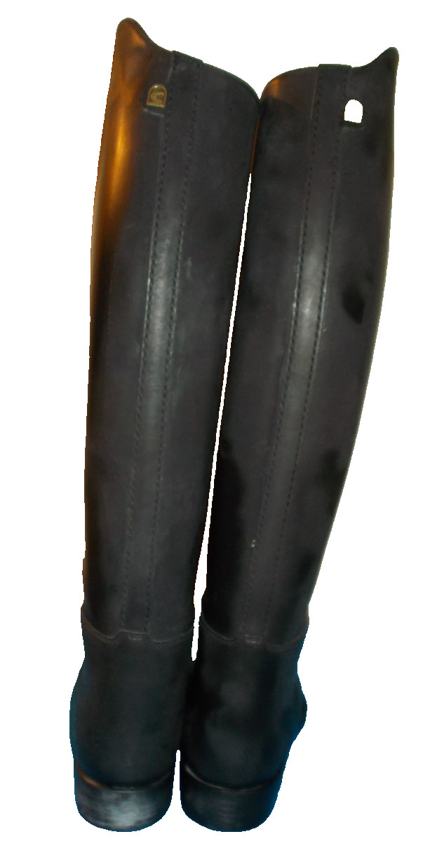 CavalloLeder Reitstiefel schwarz, Gr. 3 (35), Neu