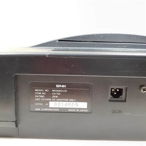 SNK Neo Geo CD Console CD-T01 parts for repair- does not read disks - NG723JK - Picture 8 of 10