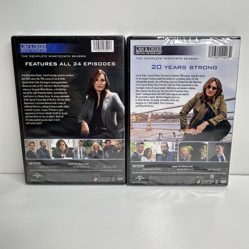 Law & Order: Special Victims Unit: Seasons 19 & 20 DVD Nineteen & Twenty Sealed - Bild 4 von 10