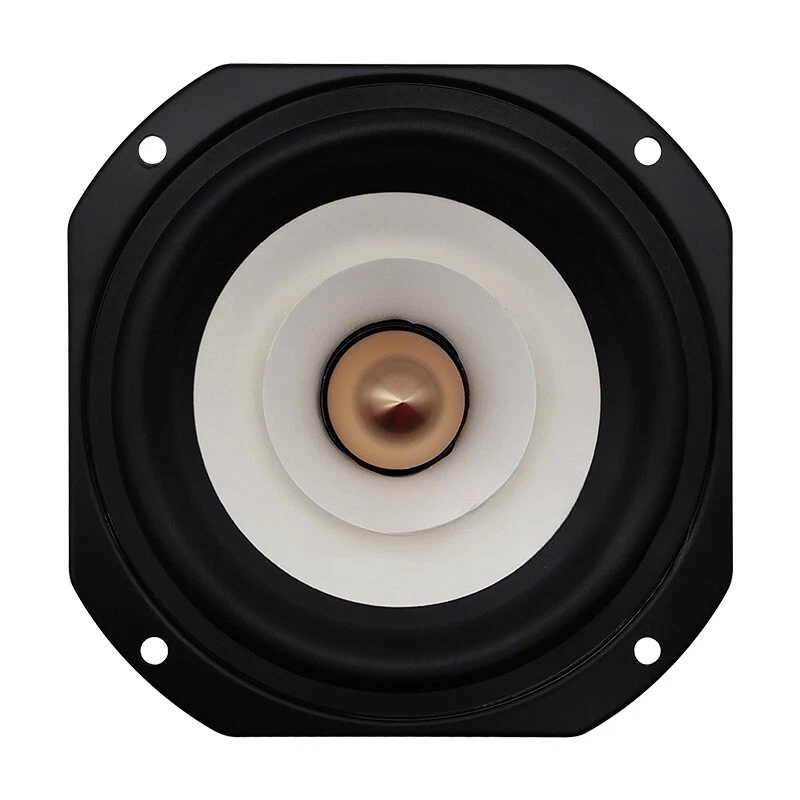 Altavoz de rango completo HIFI 1 pieza 4" pulgadas 4/8 ohmios 15 W audio estéreo woofer altavoz Foto 2 de 4