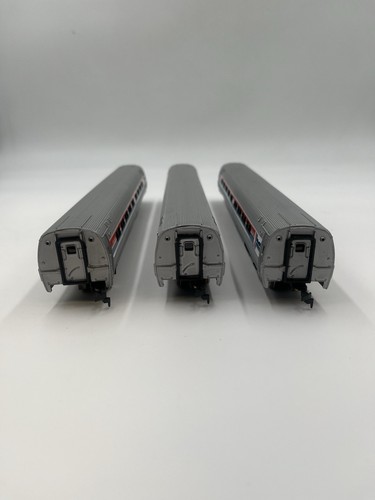 Treno scala Ho Bachmann 0750 E60CP locomotiva elettrica Amtrak e 1302 carrozze flotta - Foto 5 di 15