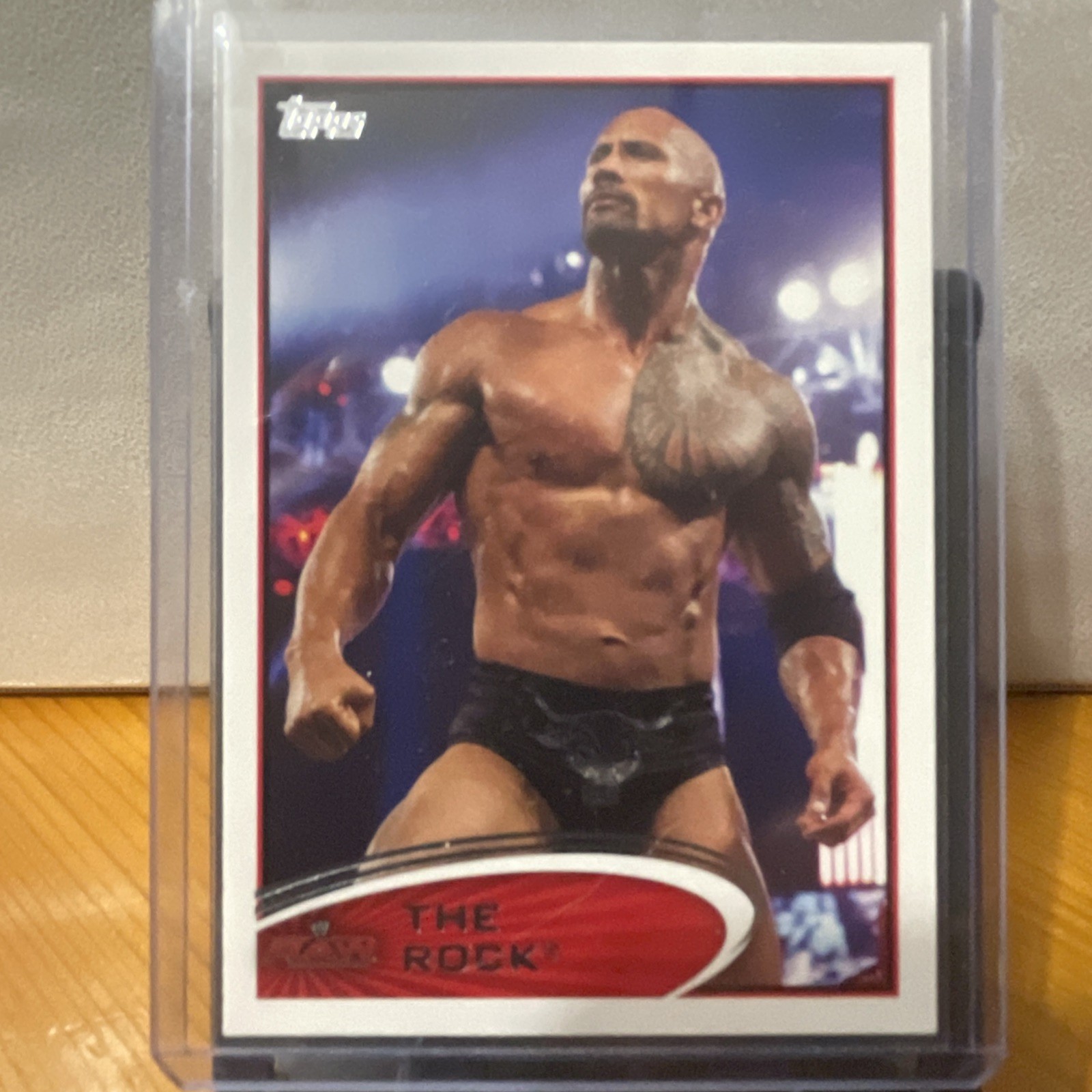 2012 Topps WWE - The Rock #87